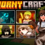 Hornycraft hentai game cover