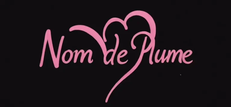 Nom de Plume cover