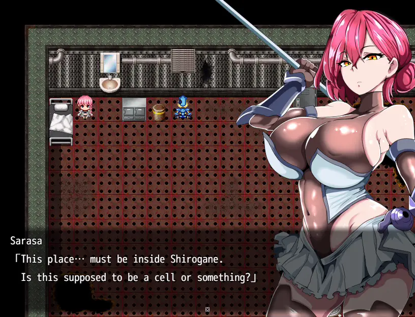 Undercover Agent Sarasa ~Escape from the Erotic Trap Research Institute~ hentai game screenshot 1