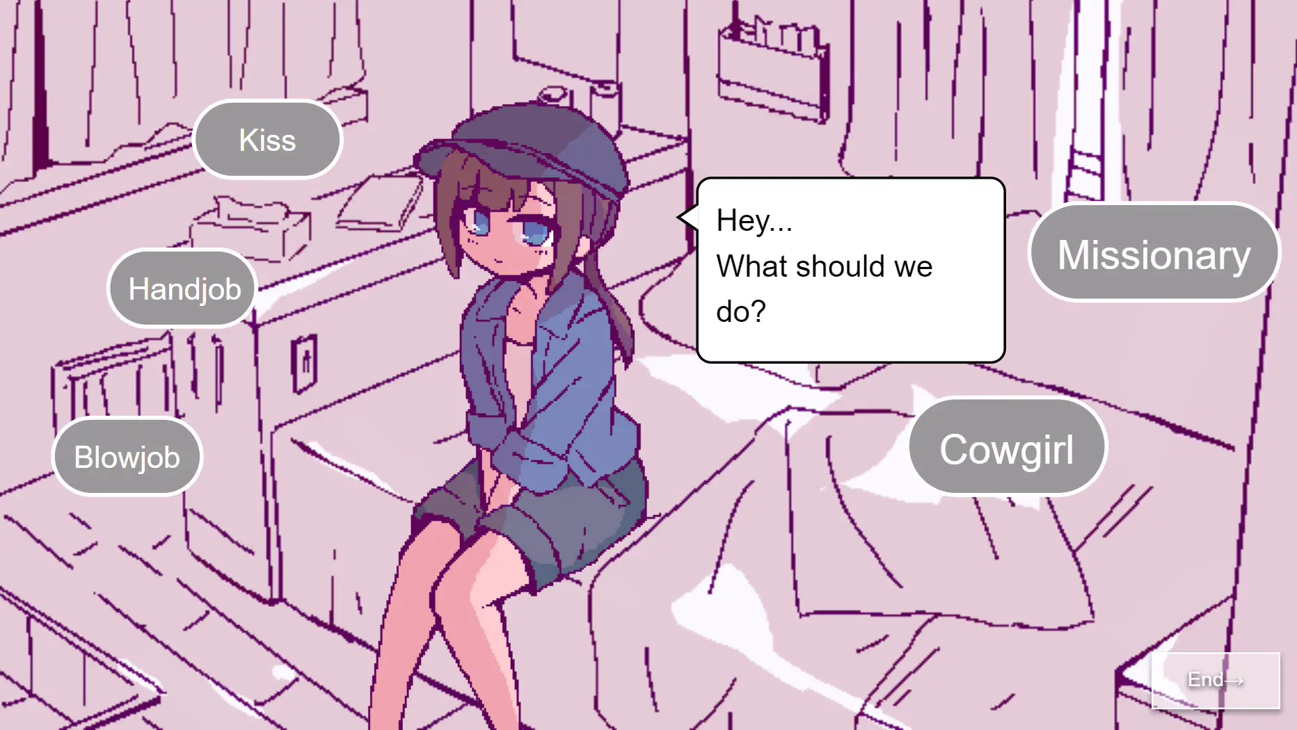 Wanna Have Sex in the Campervan? hentai game screenshot 2