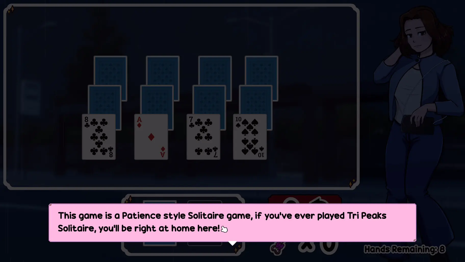 Dealt By Chance hentai game screenshot 2