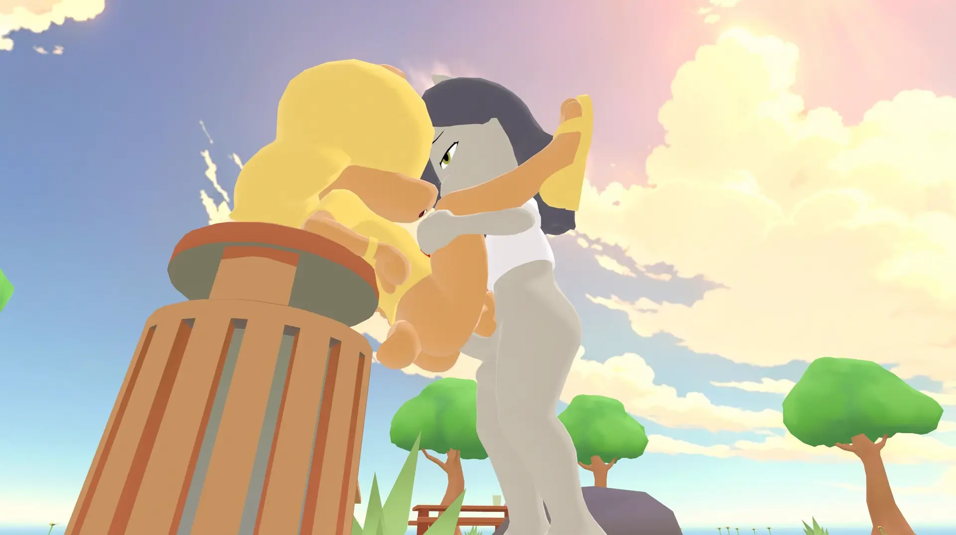 Get Off My Island hentai game screenshot 2