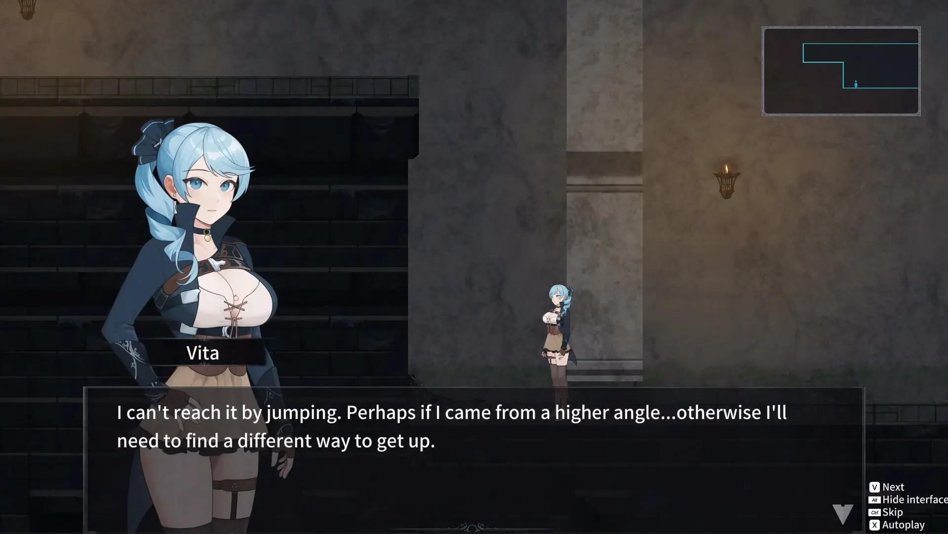 La Vitalis: Immortal Loss hentai game screenshot 2