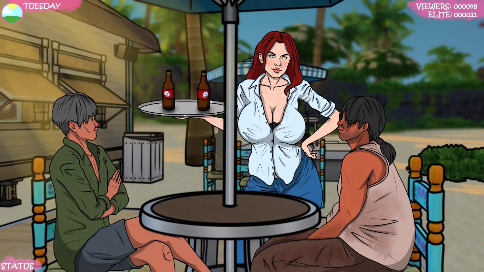 Lust Town, Amanda’s road to porn hentai game screenshot 2