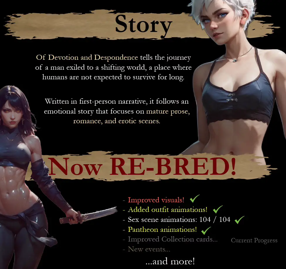 Of Devotion and Despondence: REBRED hentai game screenshot 1