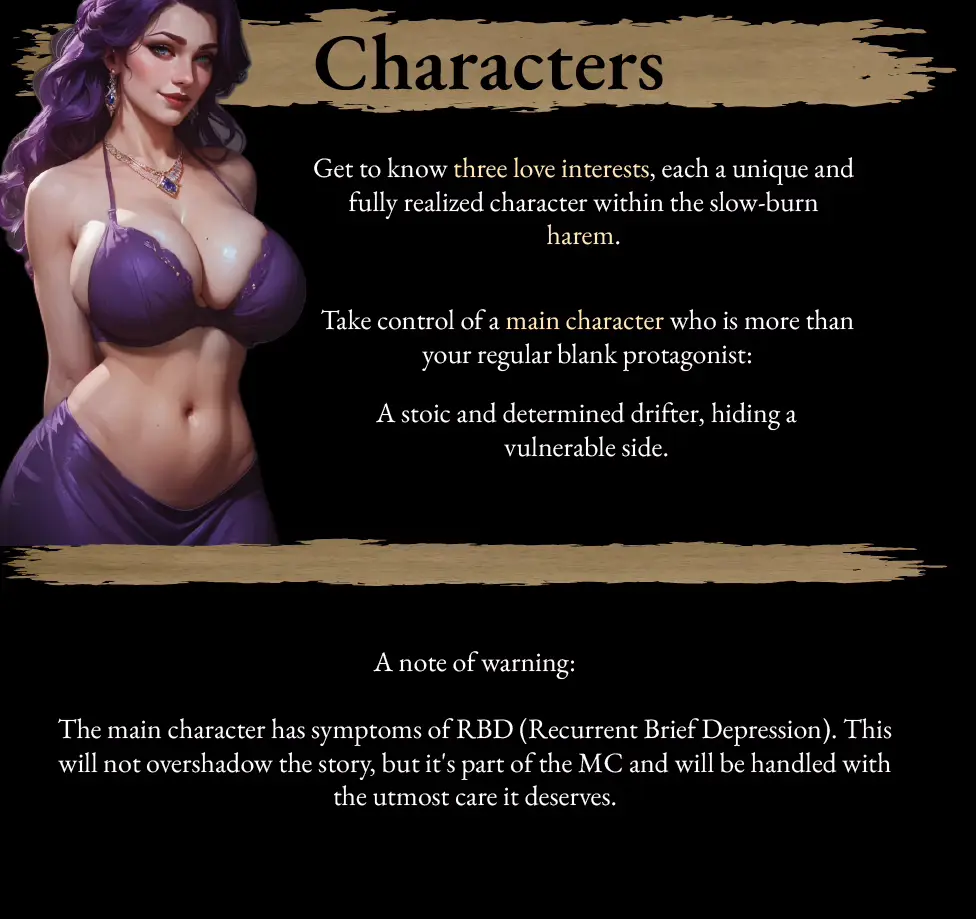Of Devotion and Despondence: REBRED hentai game screenshot 2