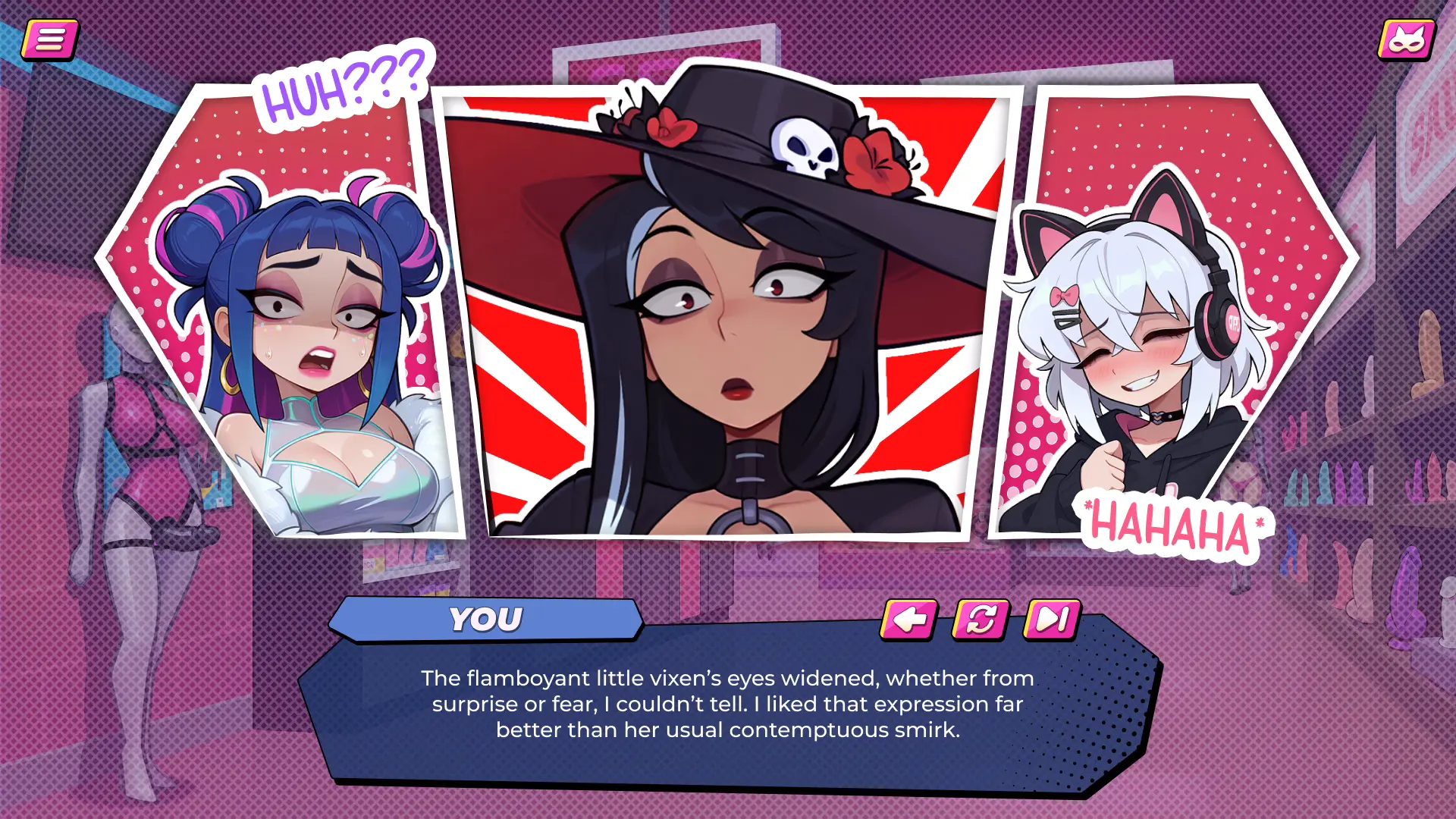 Pussyhugger Penetration hentai game screenshot 2