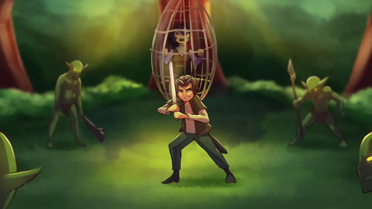Randel Tales hentai game screenshot 1