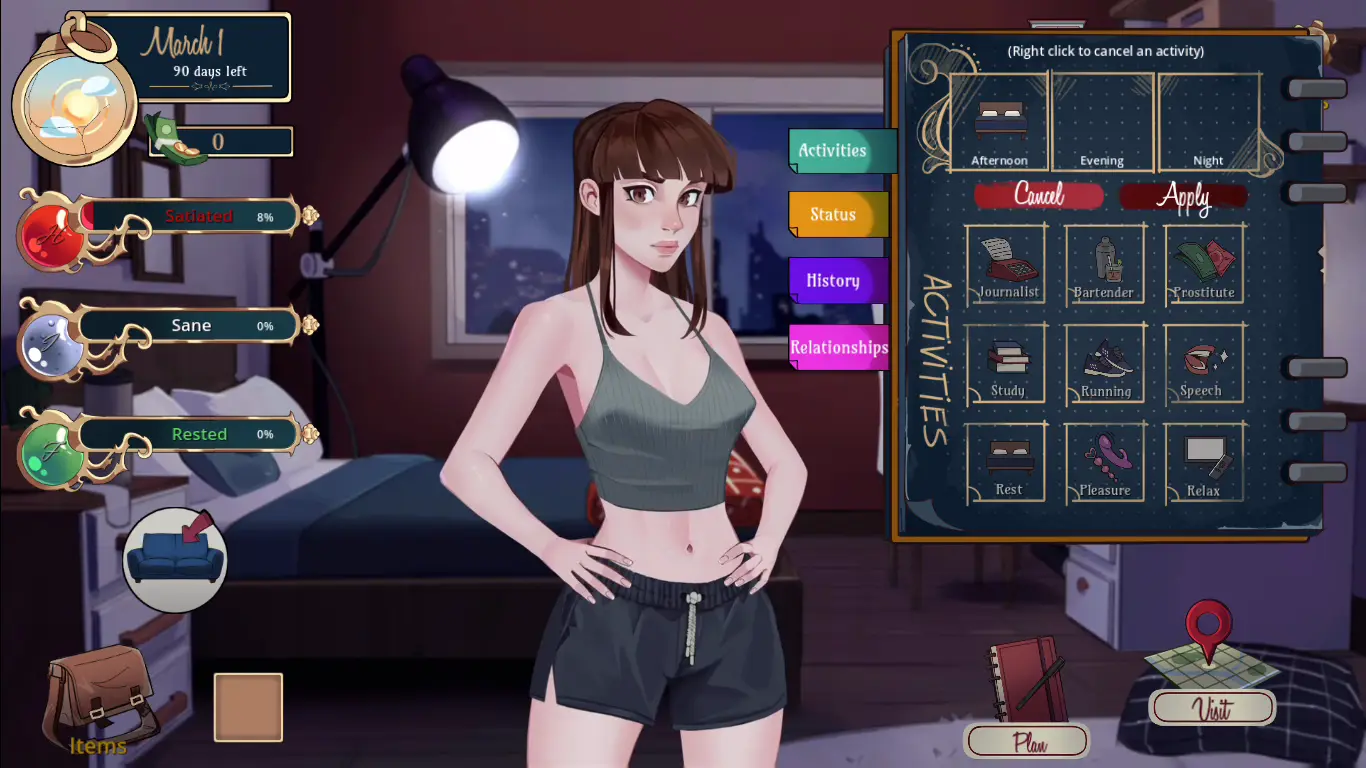 Vesper – Lust & Hunger hentai game screenshot 1